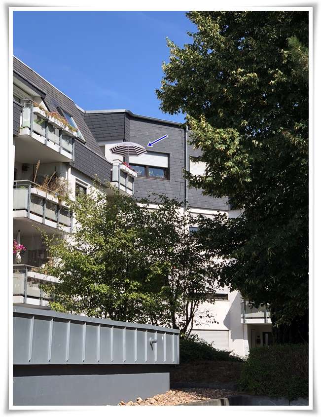 Top Angebot 4,46 % Rendite***Gut vermietete 3 Zi. Wohnung mit wunderbaren Balkonausblick, KR und TG